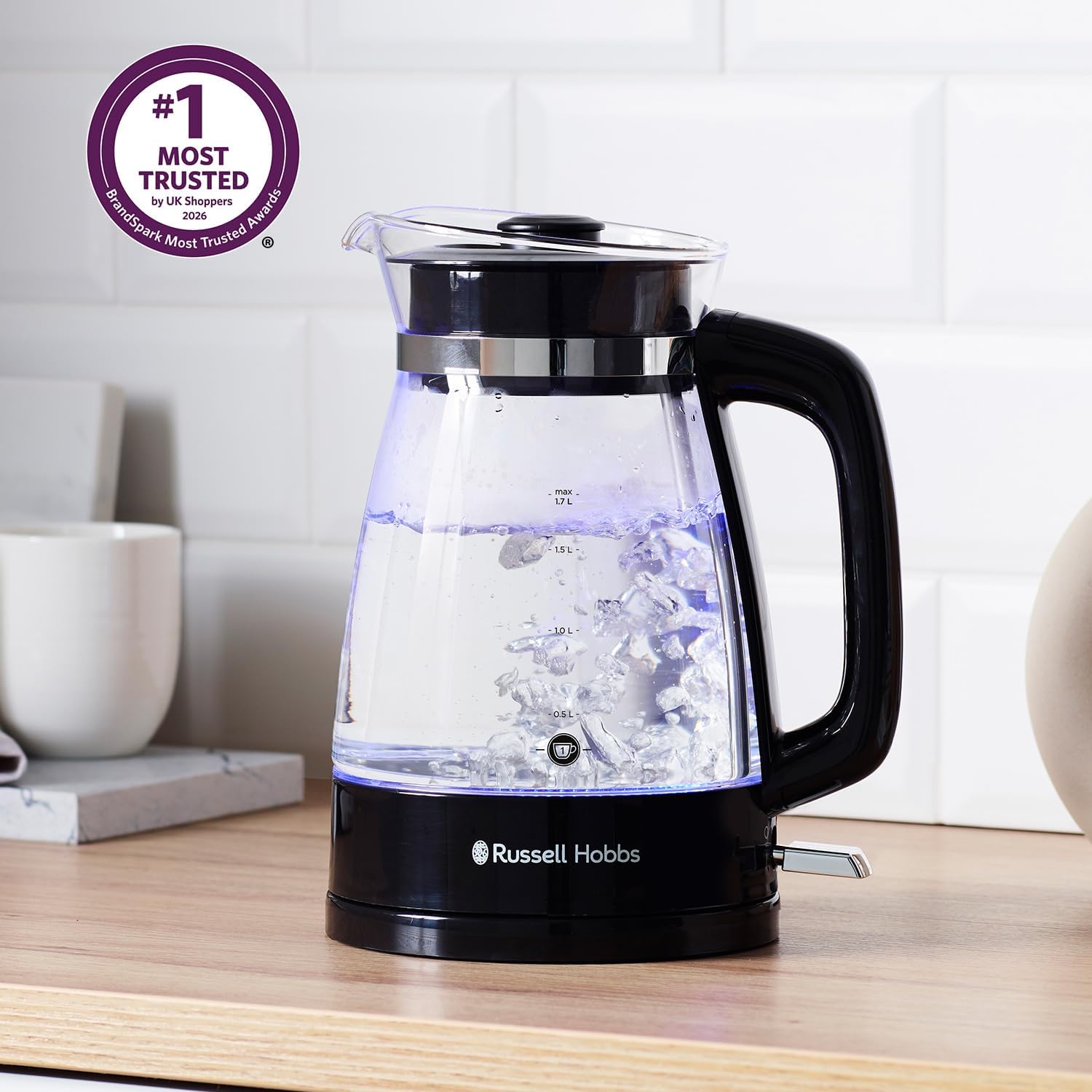 Detalle 2 de Russell Hobbs 1.7L Carafe Style Kettle