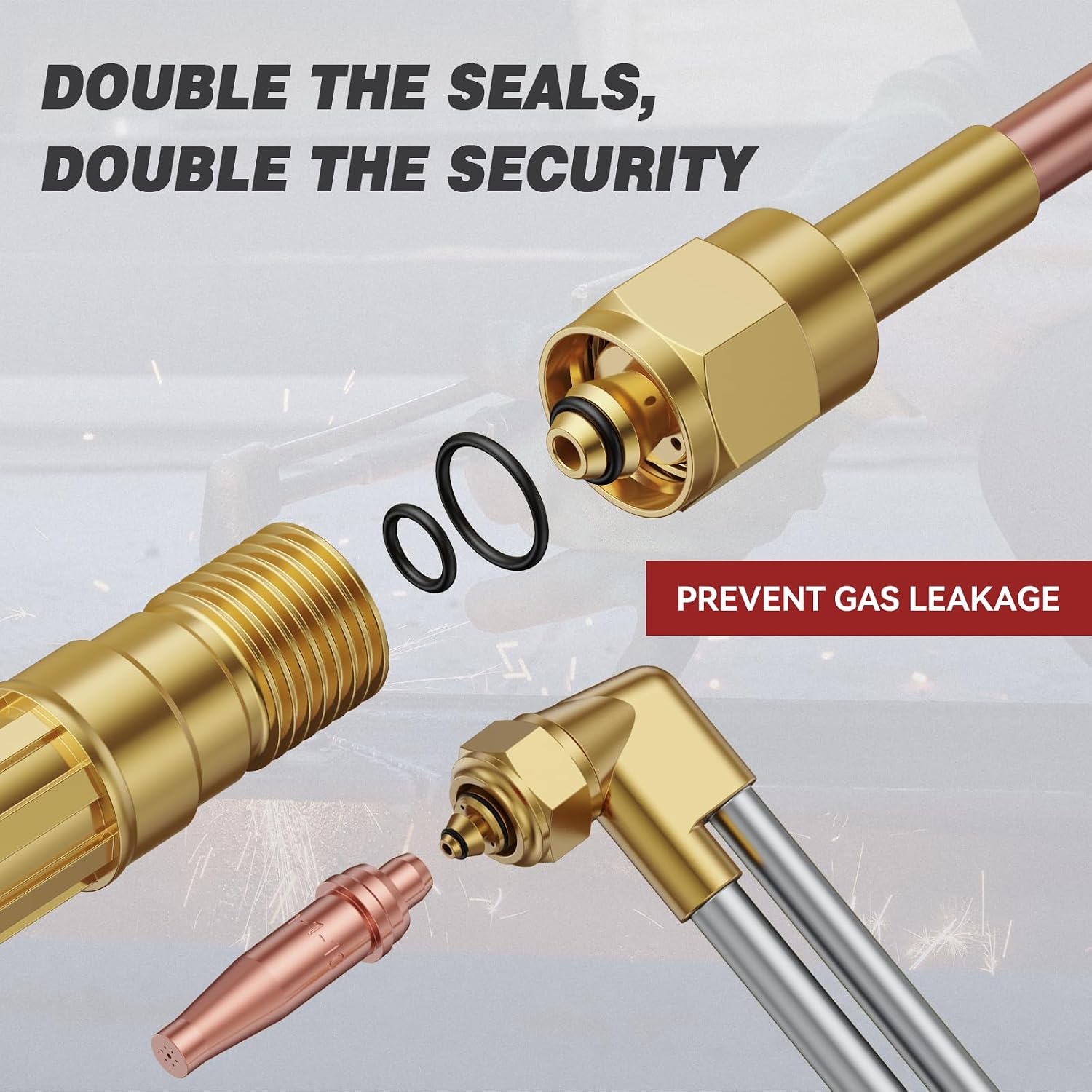 Detalle de ARCCAPTAIN Oxy-acetylene cutting torch kit CA2460
