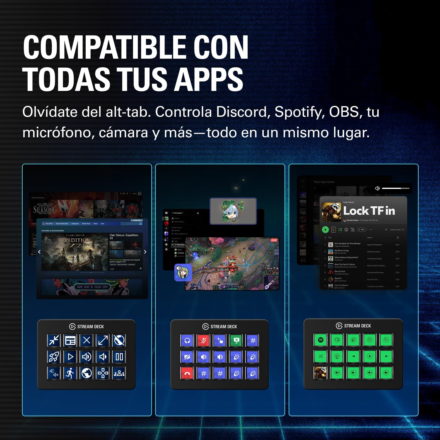 Thumbnail 3 de Elgato Stream Deck Scissor Keys Teclas Macro