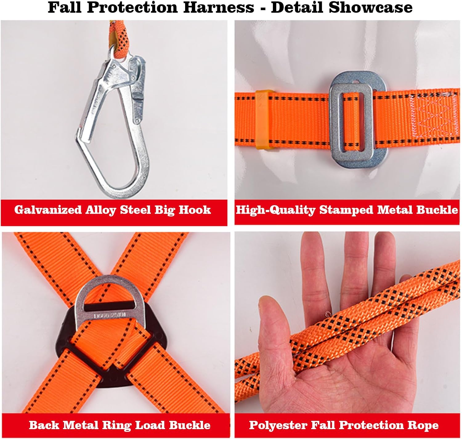 Thumbnail 2 de WEIKAXIMU Arnés anticaídas 2 m 📦