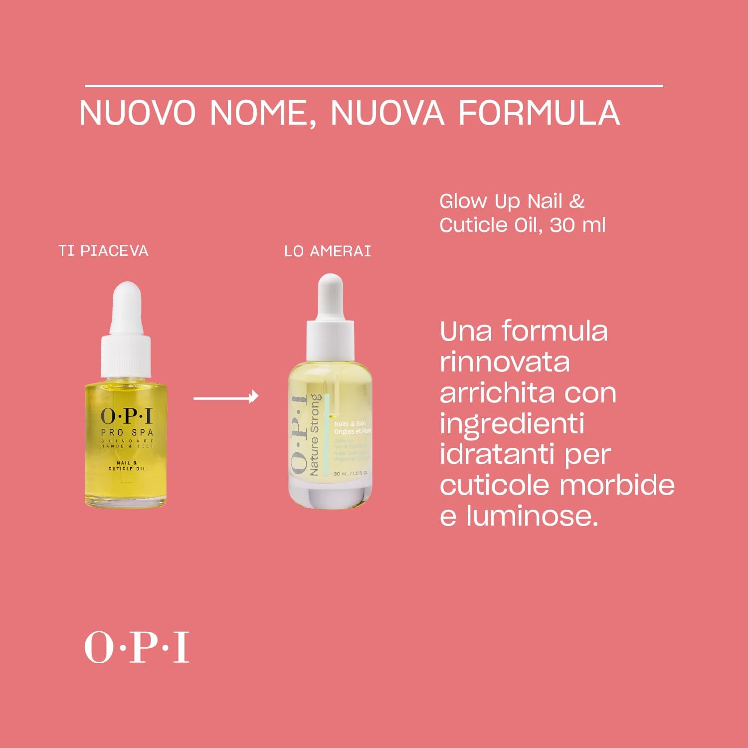 Thumbnail 5 de OPI Nature Strong Glow Up Olio per unghie e cuticole alla Vitamina E (8 ml, 15 ml e 30 ml)