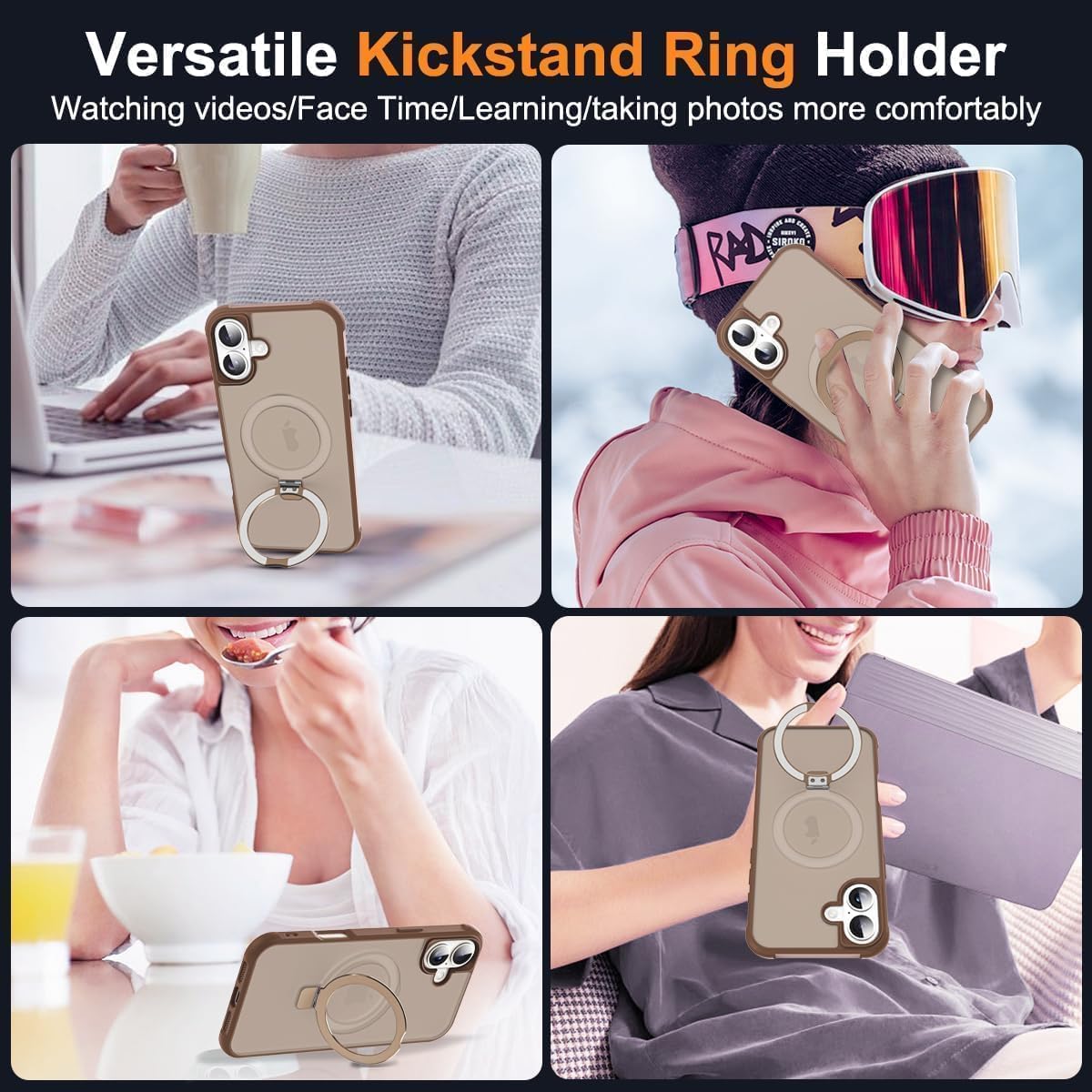 Thumbnail 4 de SKYLMW iPhone 17 case with magnetic ring 6.3"