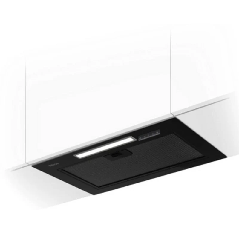 Detalle de Campana extractora Teka GFI 63030 KOS BK: 60 cm compacta, canalizada o en recirculación