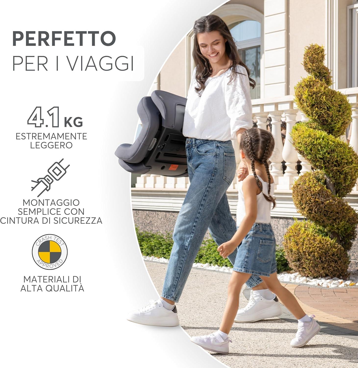 Thumbnail 5 de KikkaBoo i-AID Seggiolino auto 13 posizioni