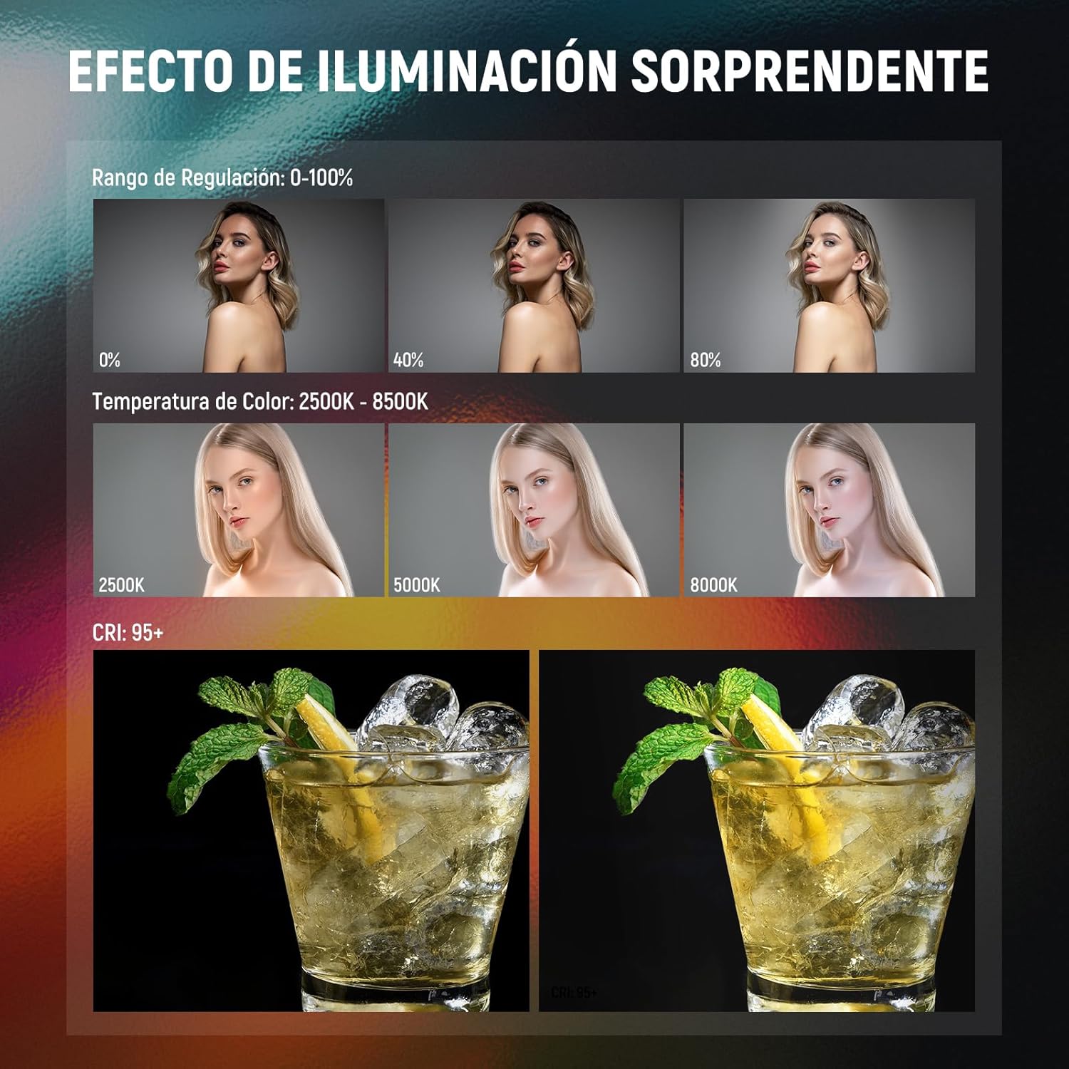 Thumbnail 1 de NEEWER TL21C RGB Handlichtstab mit APP-Steuerung, 2550 mAh Akku und dimmbaren Videoleuchte (2500K–8500K, CRI 95+)