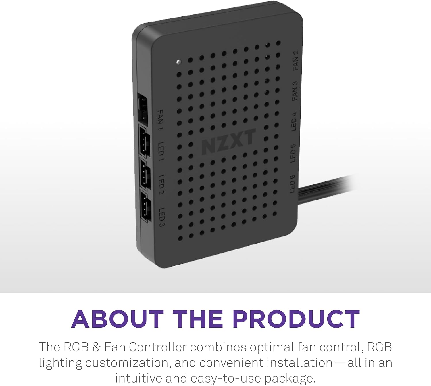 Thumbnail 5 de NZXT RGB & Fan Controller AC-CRFR0-B1-6