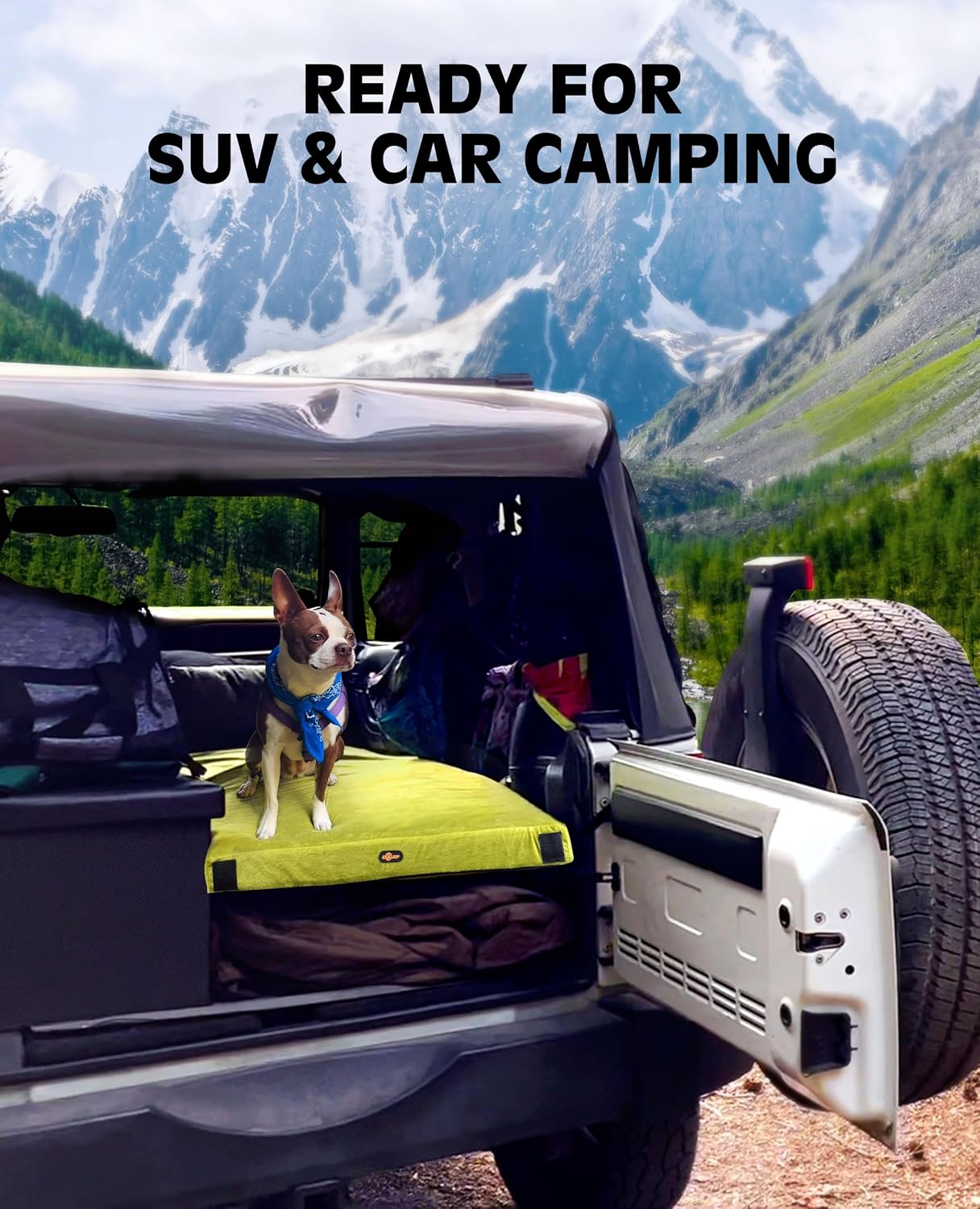 Thumbnail 6 de GAIALOOP 4-Inch Memory Foam Camping Mattress — Extra Thick Comfort for Campers and Guests