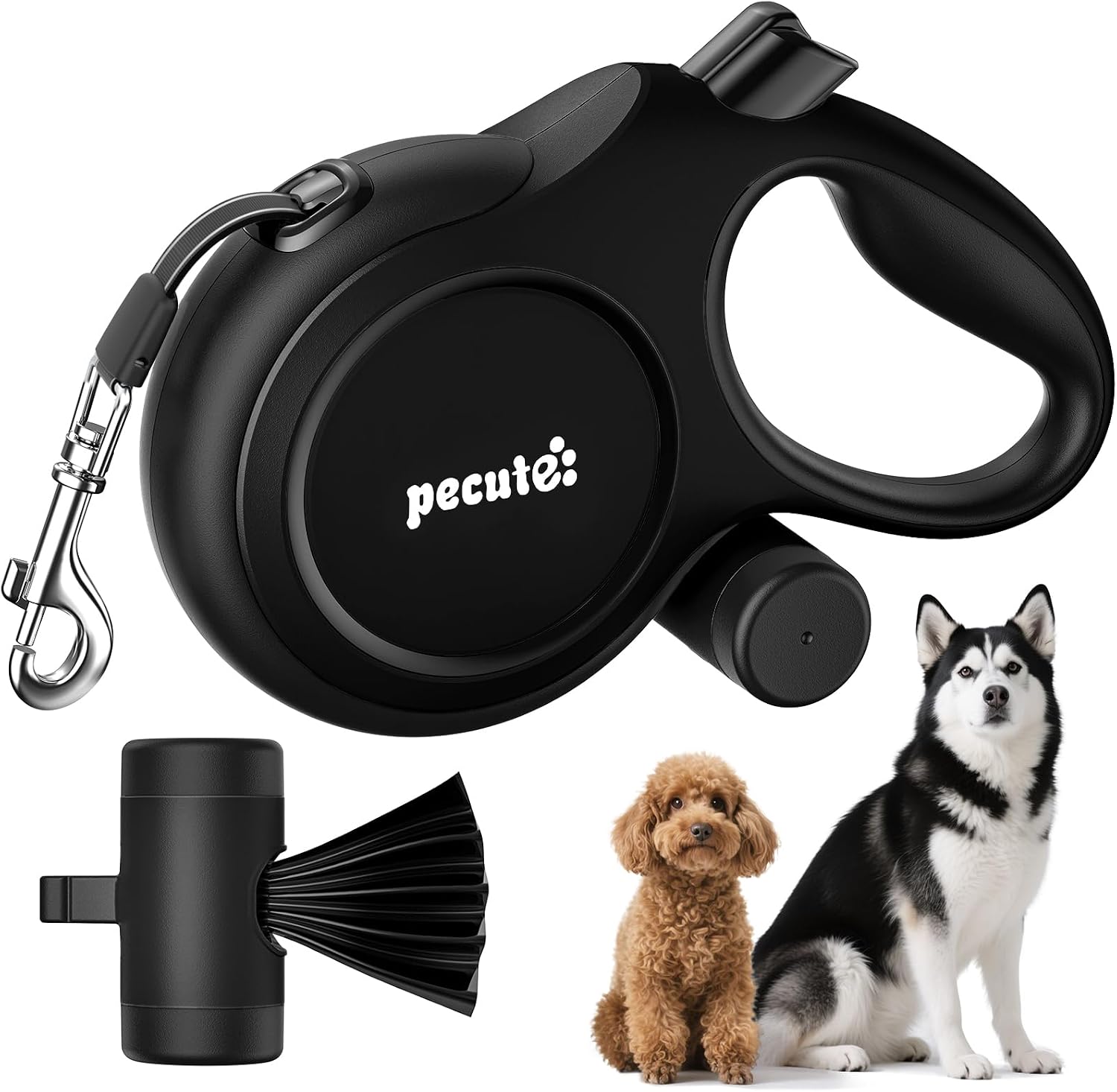 Detalle de pecute Hundeleine 8m Roll-Leine Reflektierend