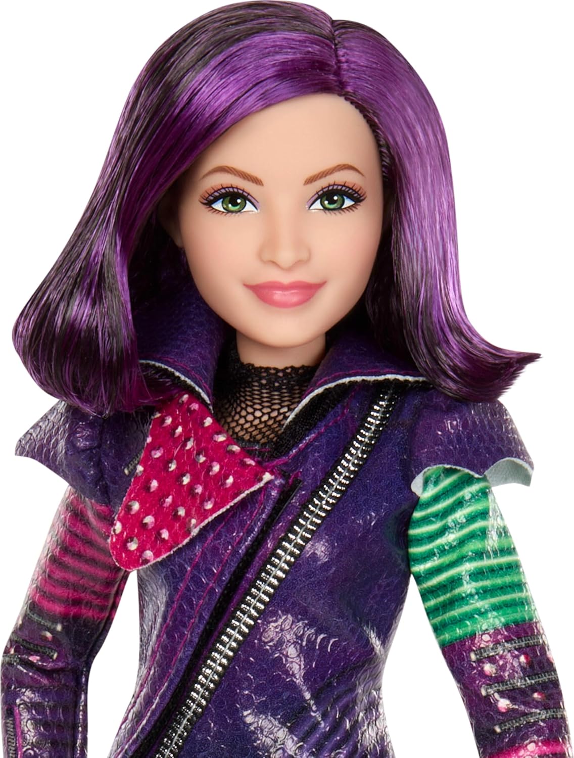 Detalle de Mattel Descendants Mal Isle of the Lost Tenth Anniversary Fashion Doll (11 in) – Removable Outfit & Spell Book