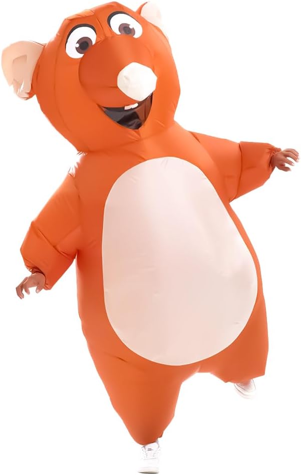 Thumbnail 1 de Yeffute Inflatable Adult Mouse Costume – Fun, easy-to-wear blow-up outfit for Halloween and parties