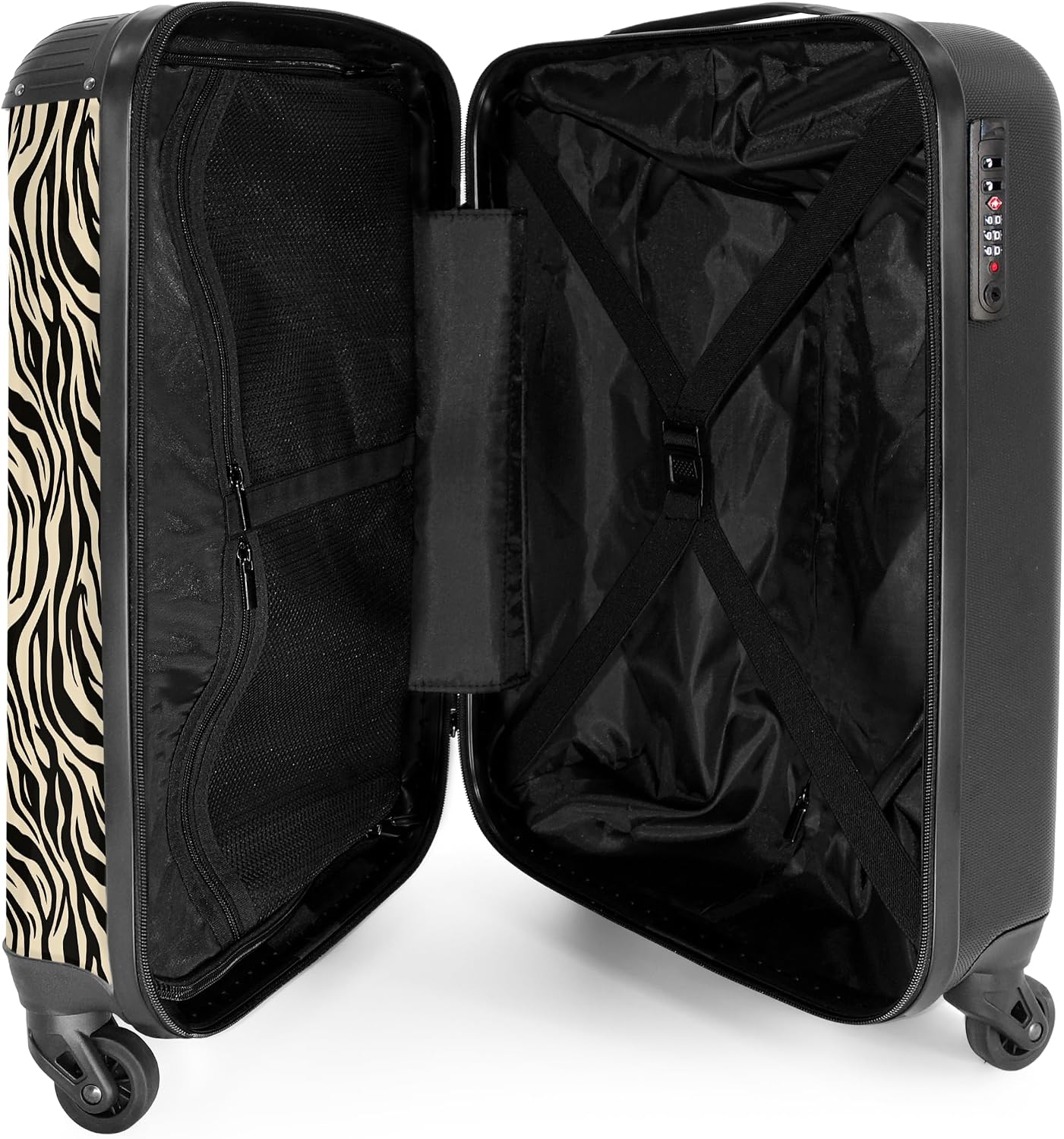 Thumbnail 3 de Valigia da cabina 55x40x20 cm NoBoringSuitcases.com rigida con 4 ruote, TSA e 2,6 kg