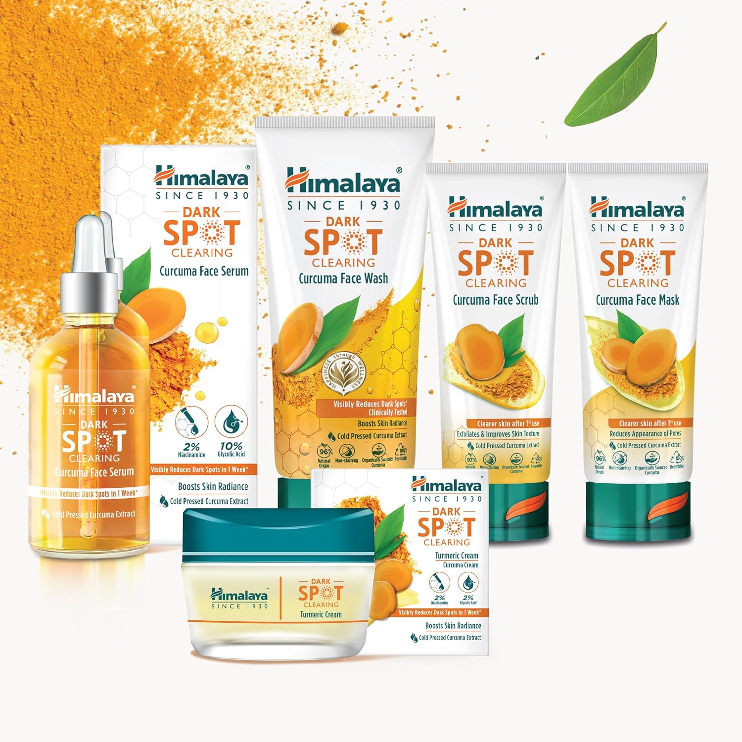 Detalle 1 de Himalaya Kurkuma-Gesichtsserum 30 ml – sichtbar hellere Haut und gleichmäßigerer Teint