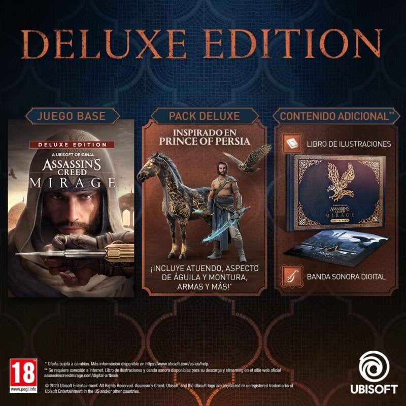Thumbnail 3 de Assassin's Creed Mirage Deluxe Edition para Xbox Series X|One – Ubisoft