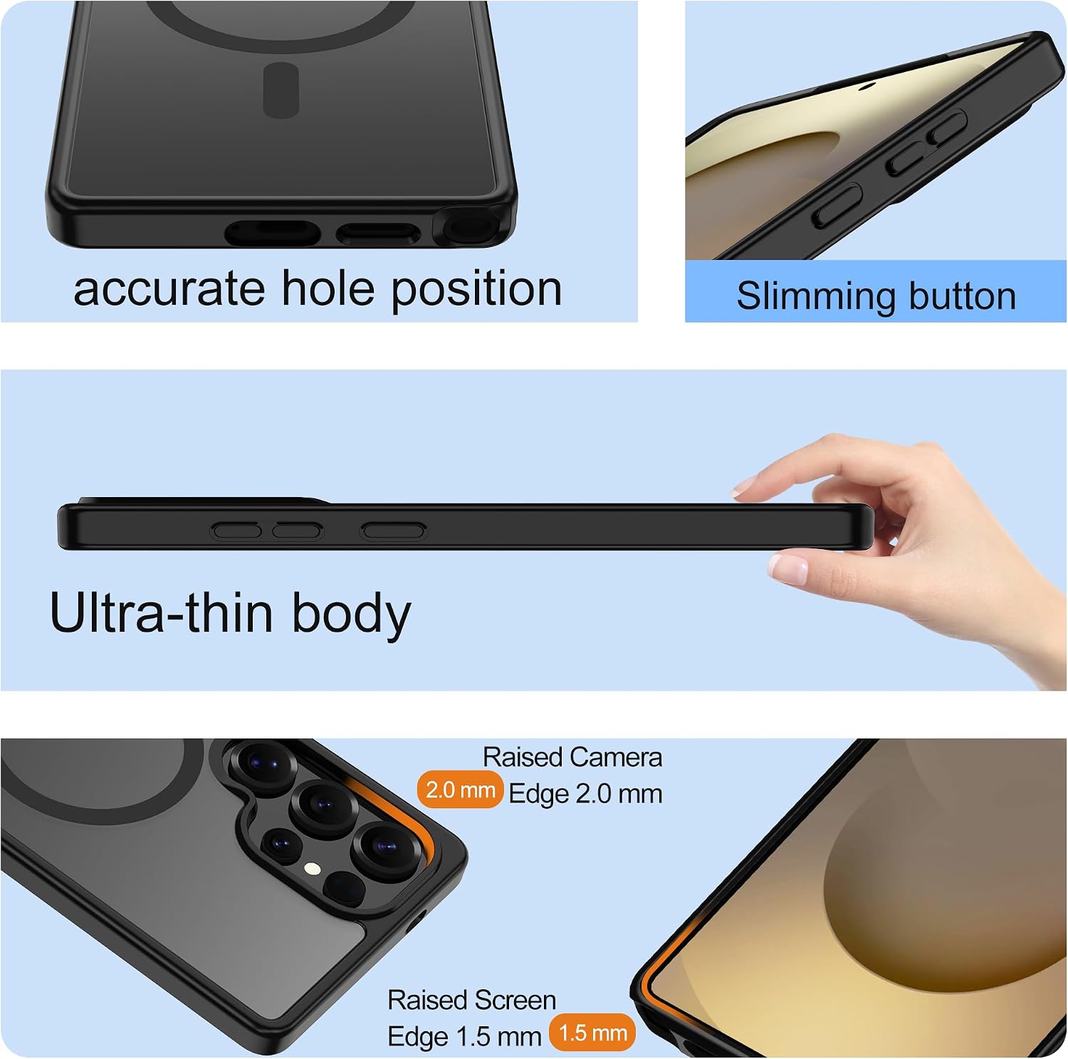Thumbnail 5 de Pilaru Magnetic Case for Samsung S25 Ultra