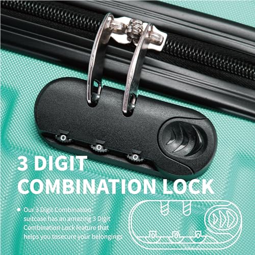 Thumbnail 6 de FLYMAX 32" Extra Large 4-Wheel ABS Suitcase, 125 Litre Capacity, 5kg Lightweight Travel Case