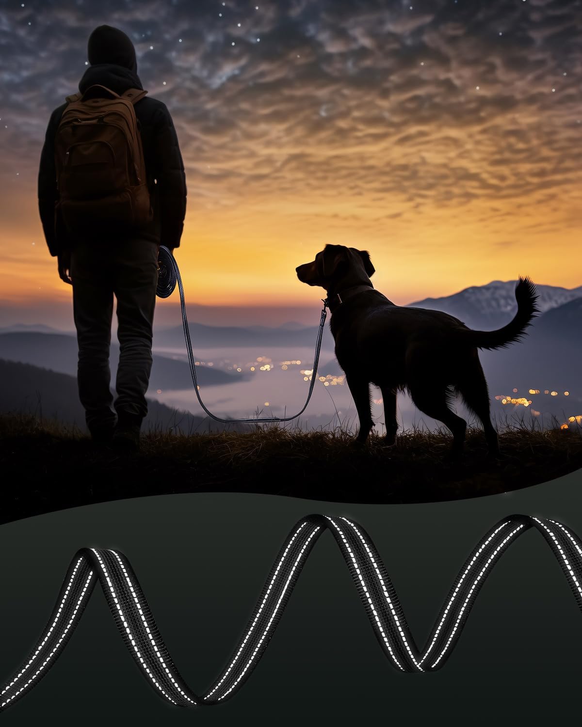 Detalle 2 de Toozey dog training lead 5m x 2.0cm
