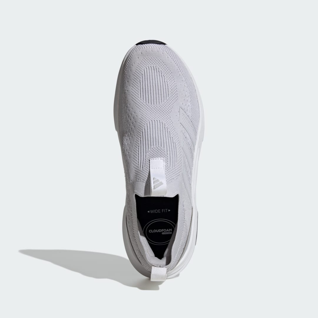 Detalle 2 de Zapatilla Cloudfoam CUXXION SOCK de Adidas – Gris, comodidad para el día a día