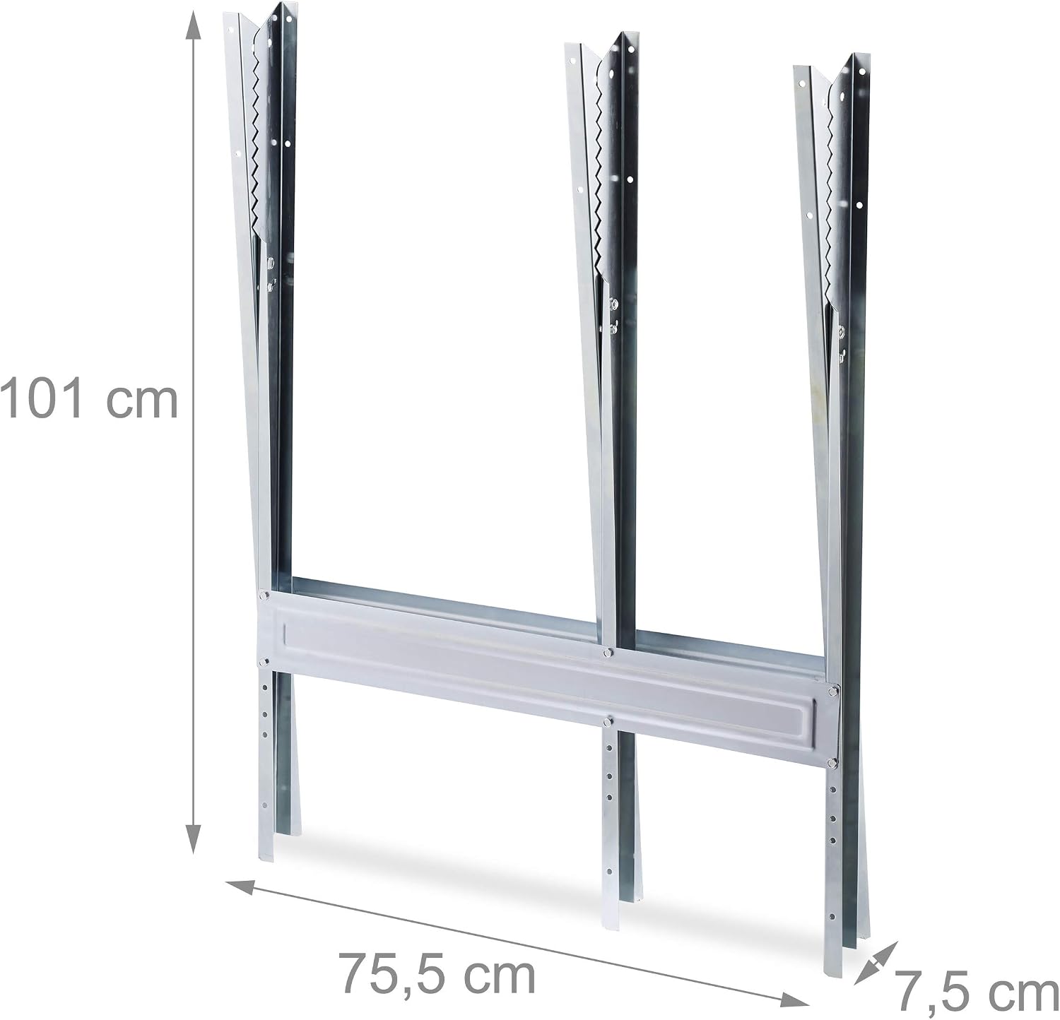 Detalle de Relaxdays Sawhorse for Wood Sawing and Firewood Handling