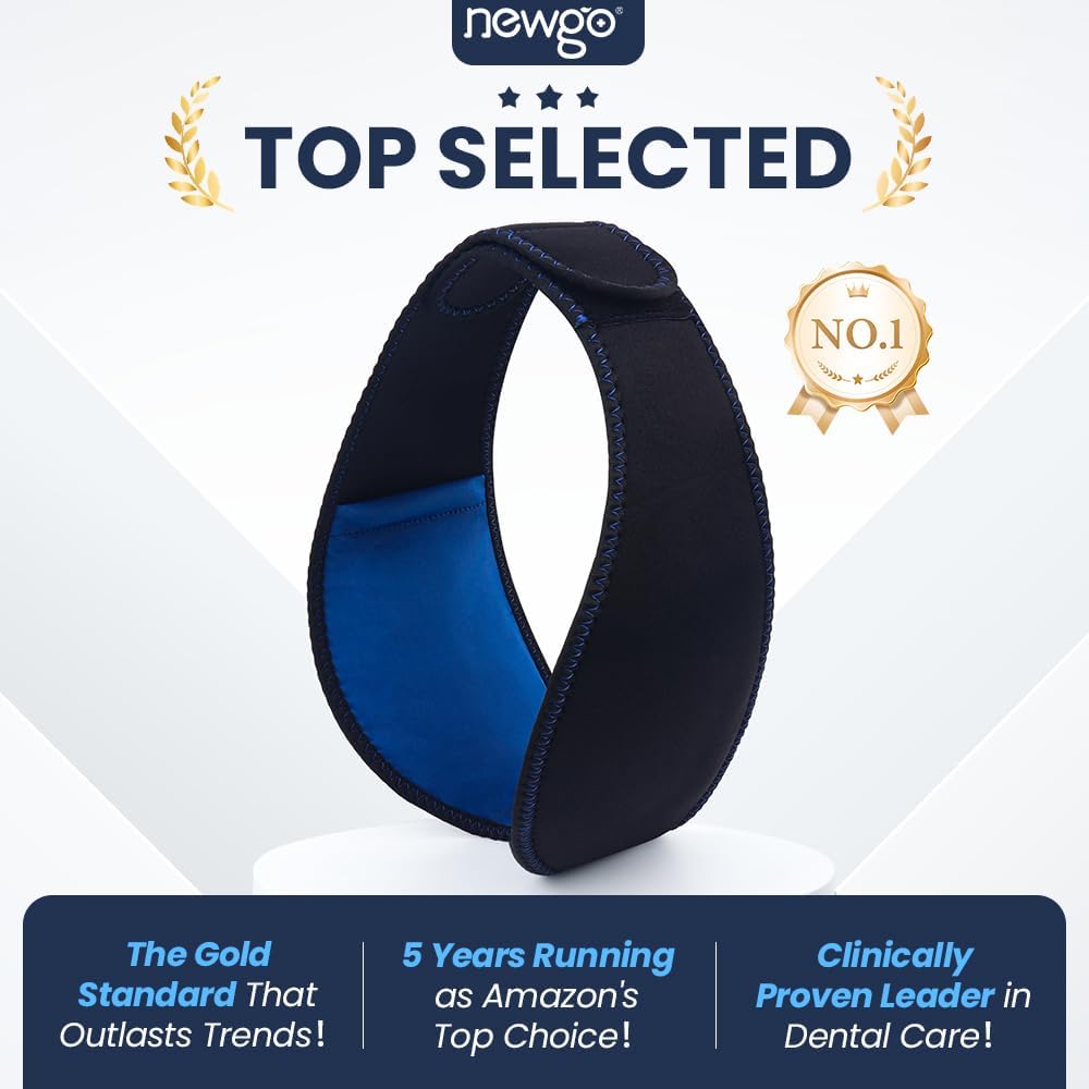 Detalle de NEWGO Noir- Wisdom Teeth Ice Pack Head Wrap with Four Hot-and-Cold Gel Packs
