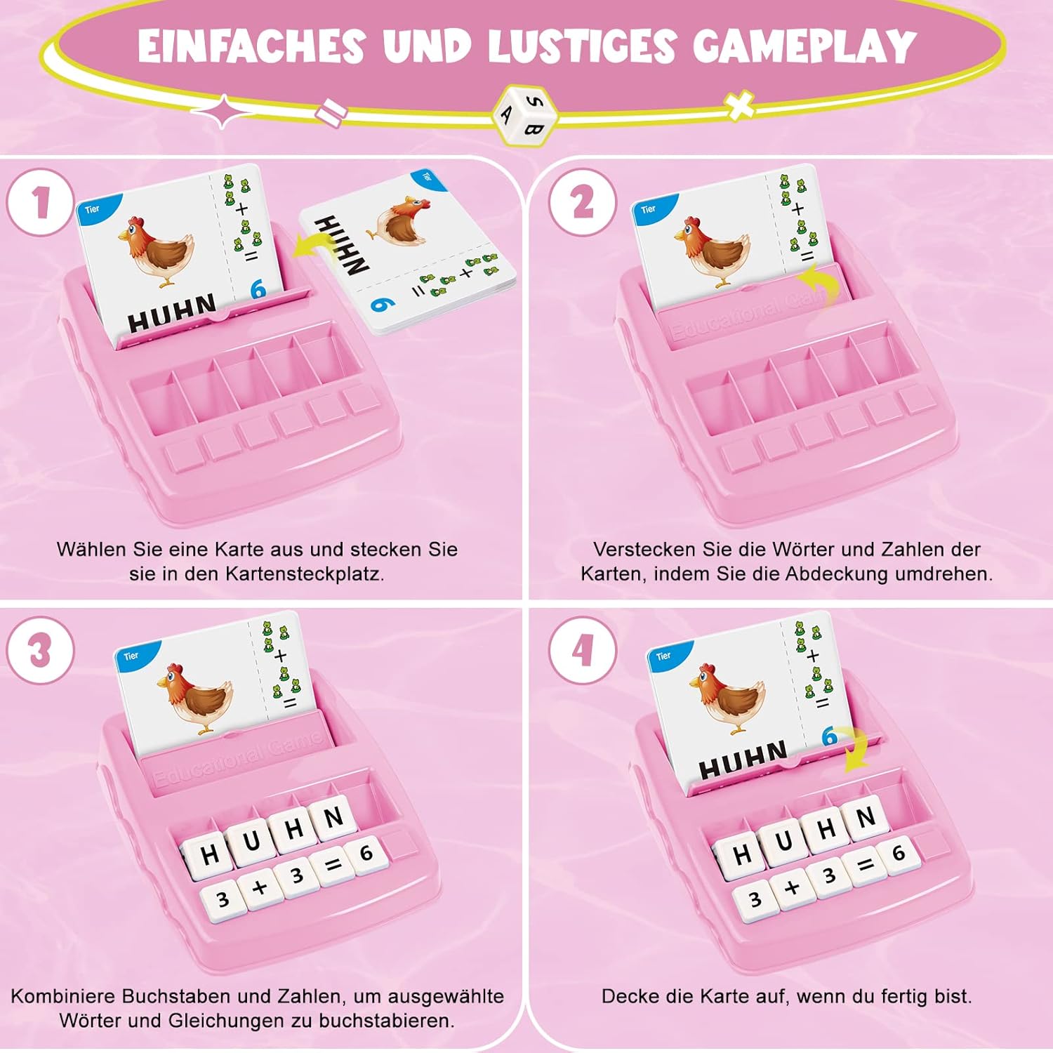 Thumbnail 3 de Joozmui Buchstaben-Lernspiel für Kinder 🎲