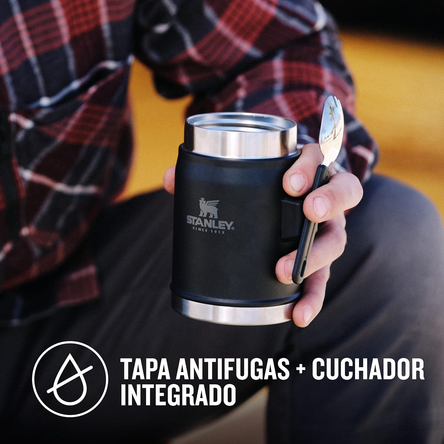 Thumbnail 4 de Stanley Classic Fiambrera Térmica 0.4L con Spork 🥪