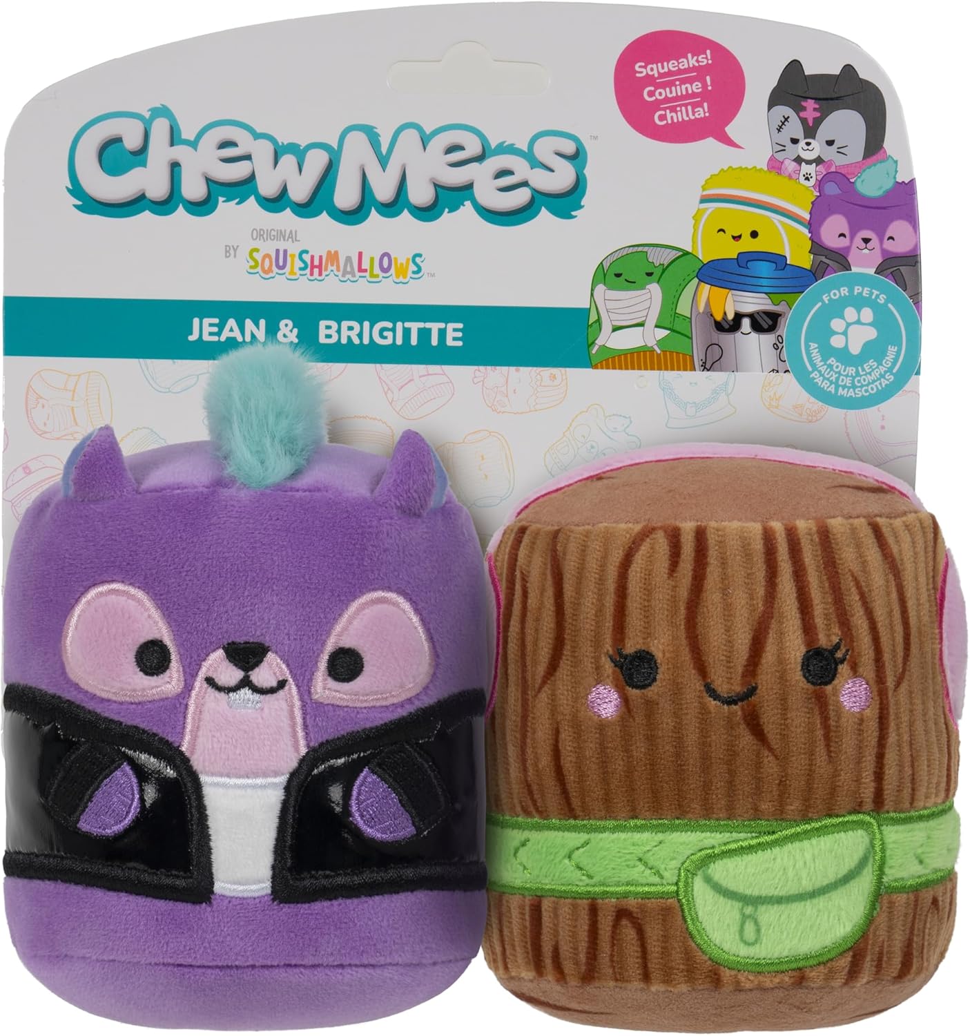 Thumbnail 2 de Squishmallows JPT1484 Hundespielzeug 9 cm