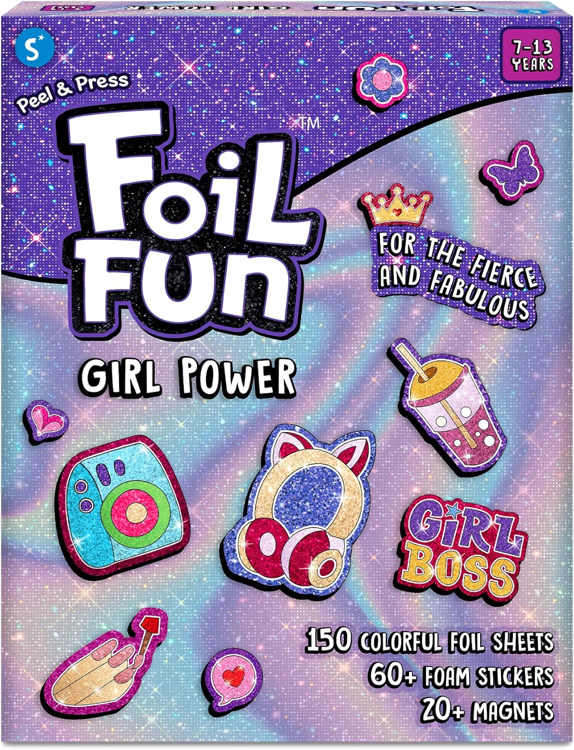 Detalle de Skillmatics Foil Fun Girl Power 20+ DIY