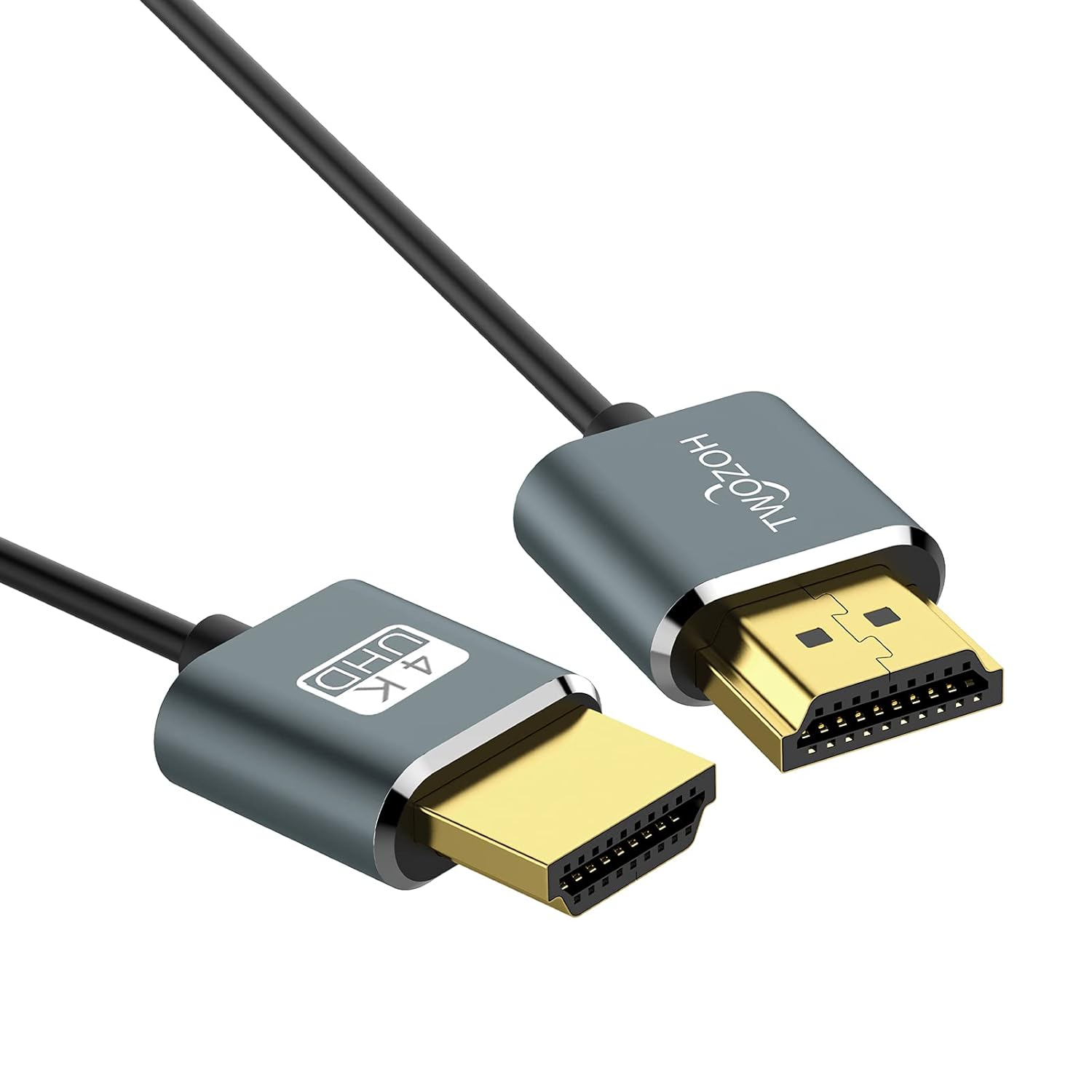 Thumbnail 6 de Twozoh Câble HDMI ultra fin 3M – Lot de 2, haute vitesse 4K@60Hz