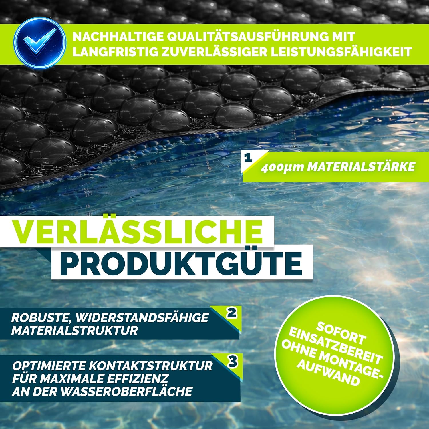 Thumbnail 4 de tillvex Premium Pool Solarplane 549x274 cm