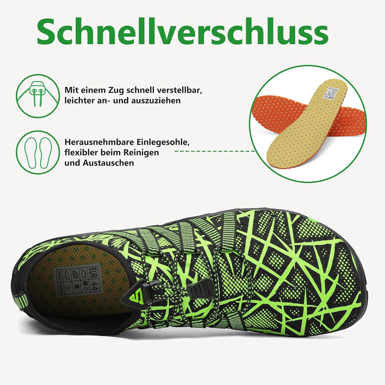 Thumbnail 2 de Saguaro Wasserschuhe für Herren – rutschfest, schnelltrocknend