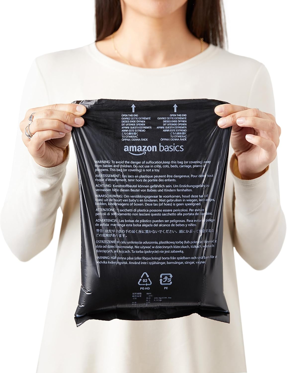 Detalle de Amazon Basics Sacchetti igienici per cani con dispenser e clip per guinzaglio, 600 pezzi (40 confezioni da 15 sacchetti)