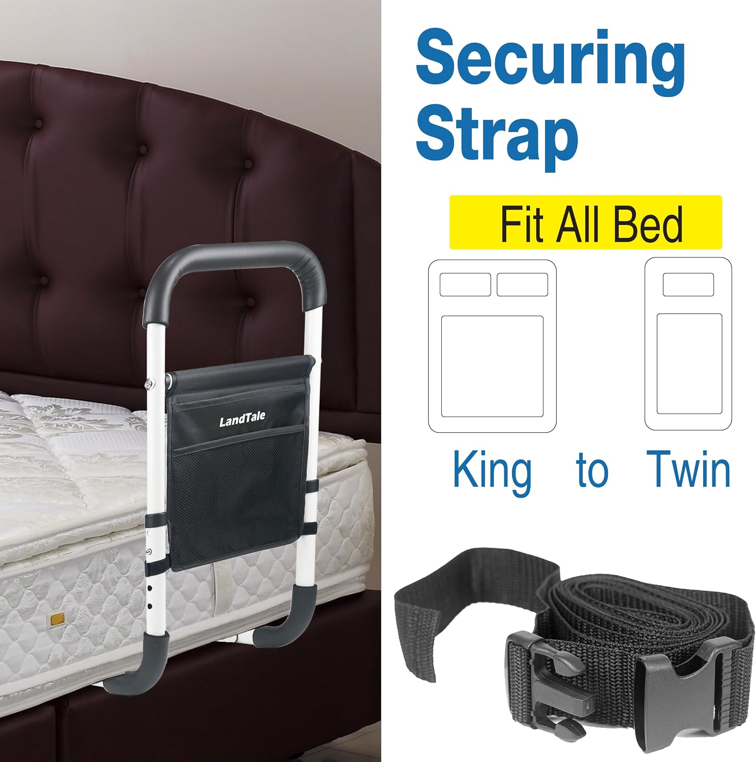 Thumbnail 3 de LandTale Bed Assist Rails