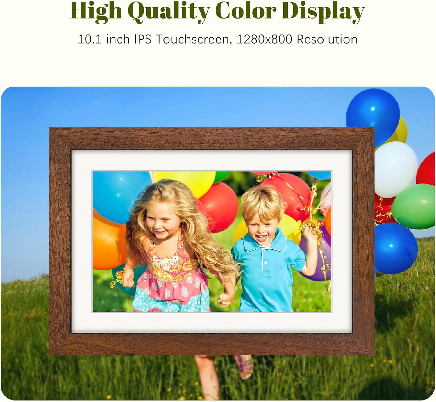 Thumbnail 5 de Eptusmey 10.1 Inch Digital Photo Frame 32GB