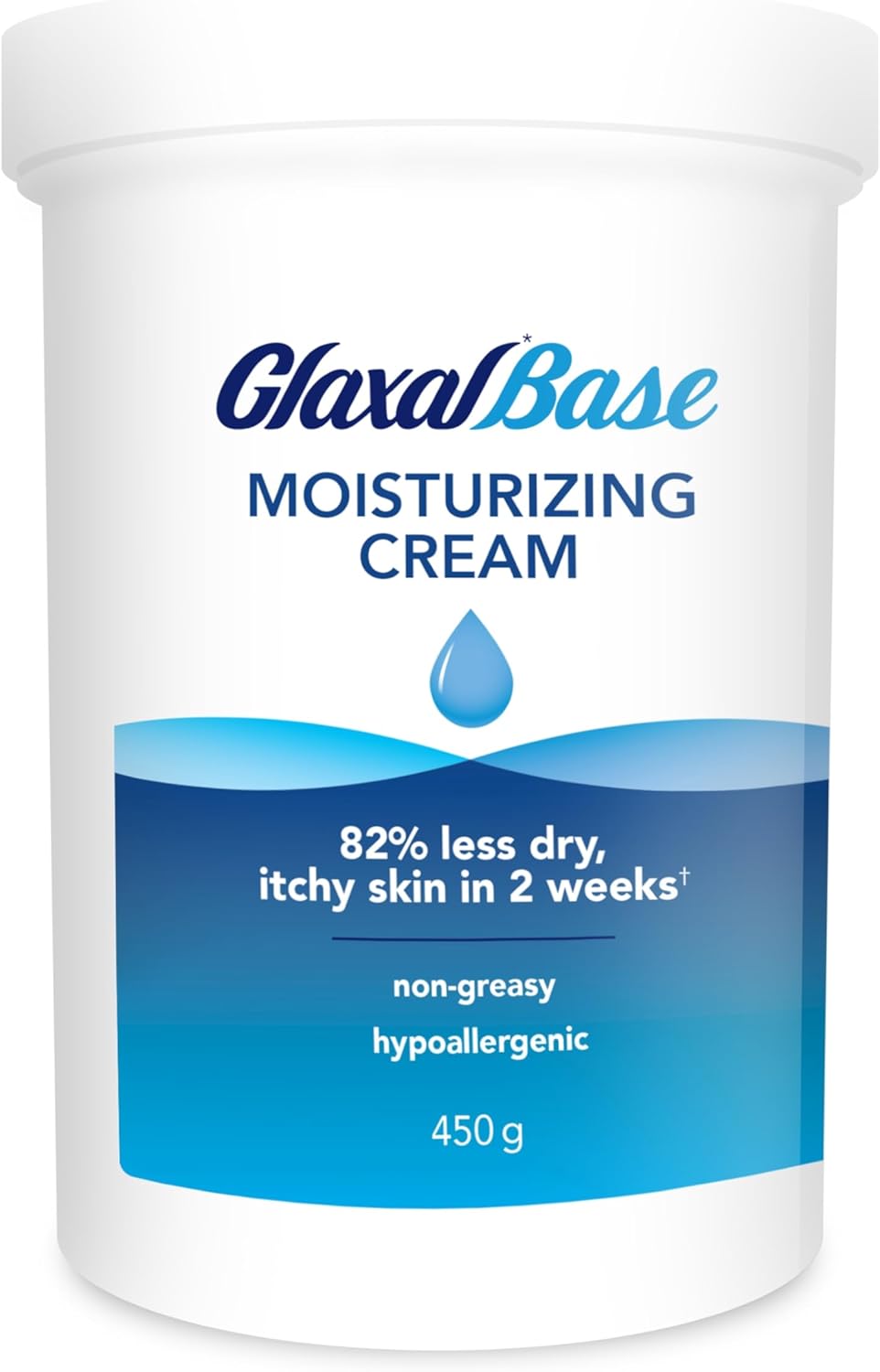 Detalle de Glaxal Base av2022-Glaxal Base-itchy dry skin hypoallergenic parabenfree-ced51bac Moisturizing Cream, 450 g