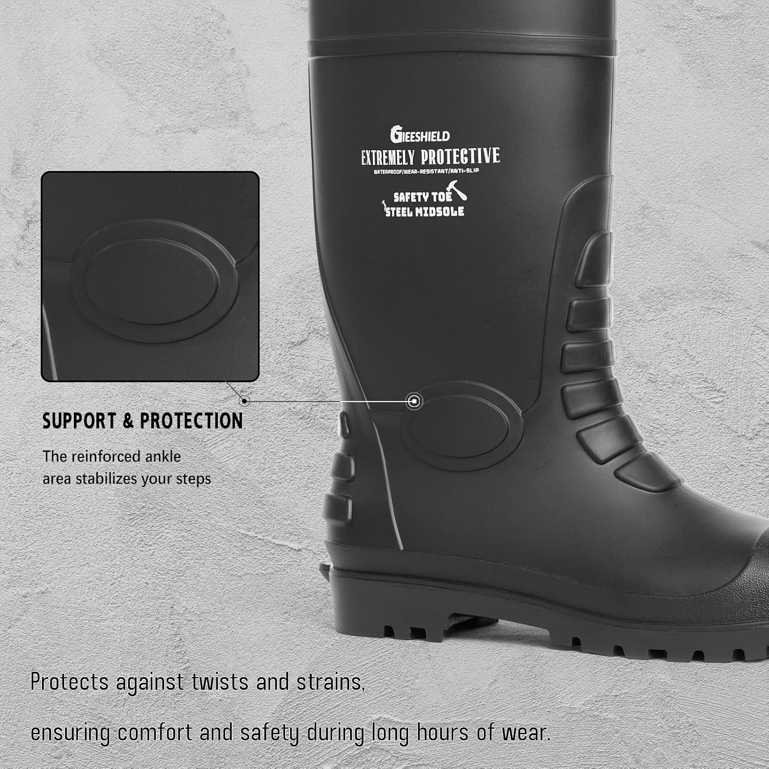 Thumbnail 6 de GIEESHIELD PVC Rain Boots