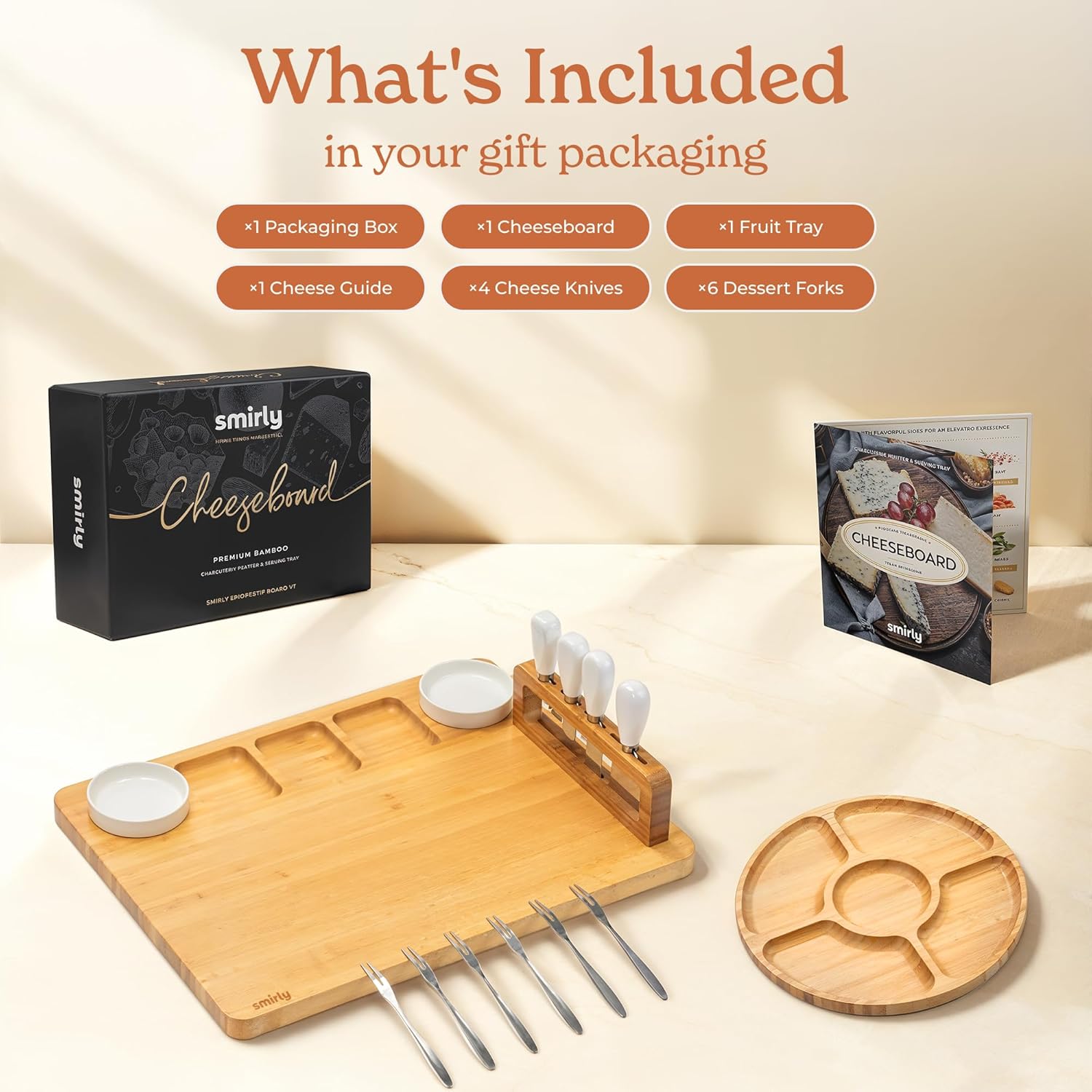 Detalle 2 de SMIRLY Large Charcuterie Board Set