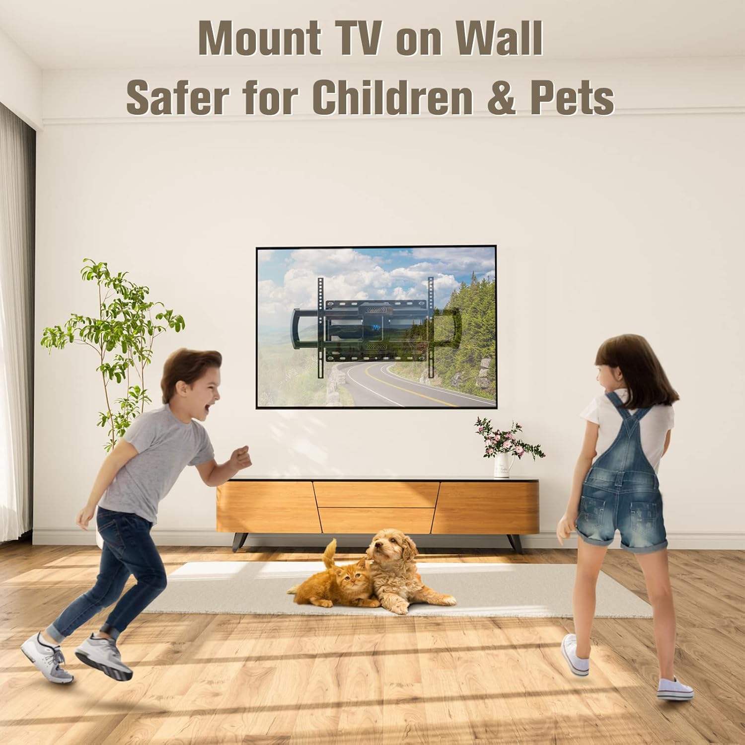 Thumbnail 6 de Mounting Dream MD2296 Full Motion TV Mount 100 lbs