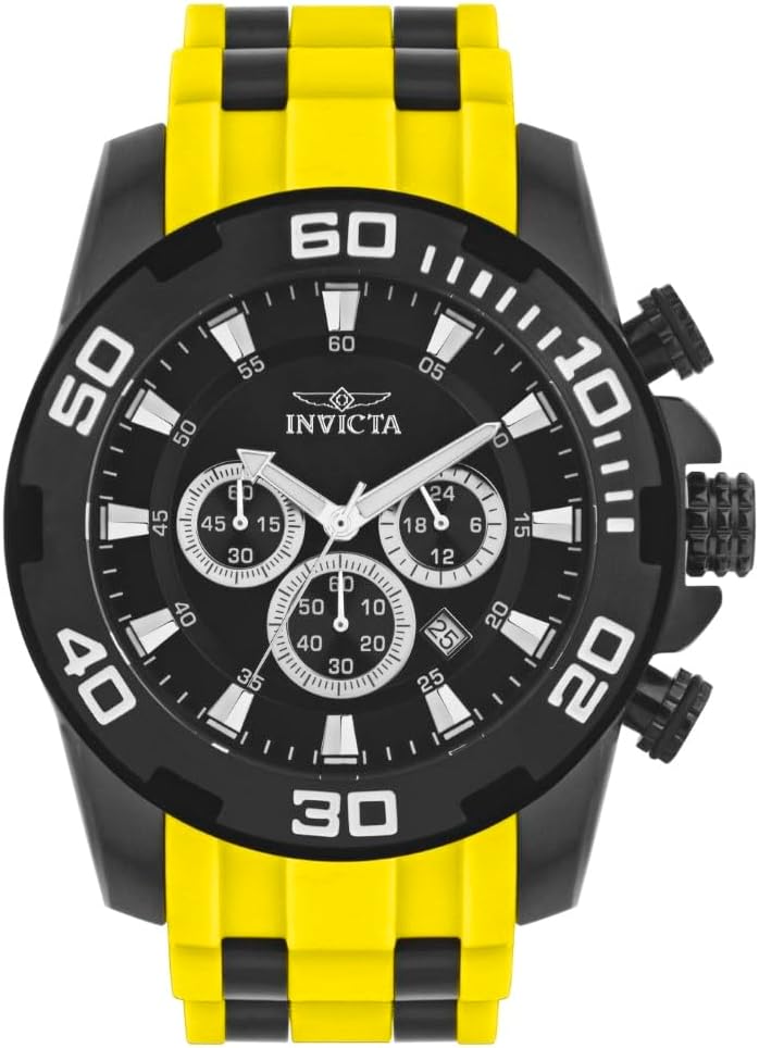 Thumbnail 6 de Invicta Pro Diver Homme – Montre à Quartz 50 mm, cadran noir, acier inoxydable