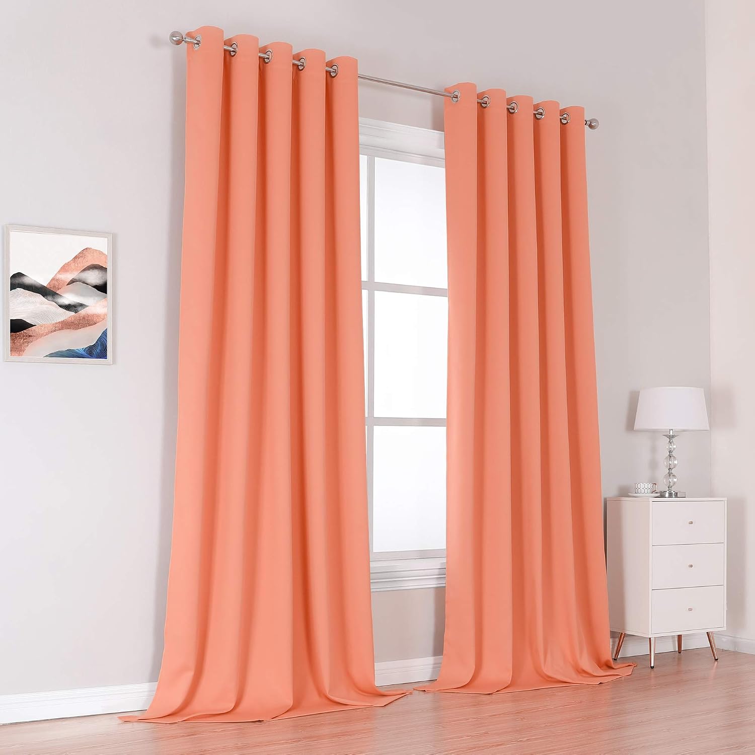 Detalle 2 de DUALIFE Blackout Curtains 108-Inch