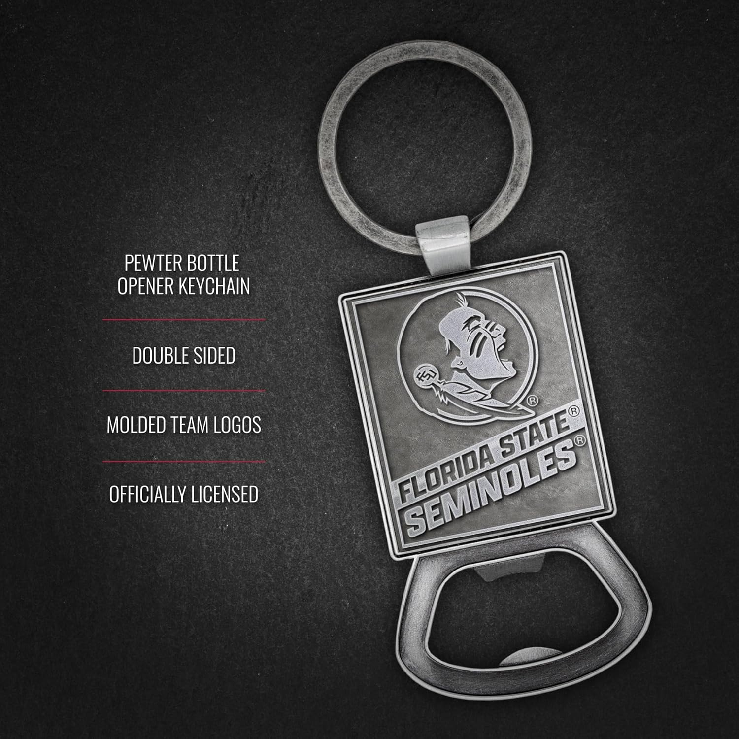 Thumbnail 5 de Rico Industries NCAA Pewter Style Bottle Opener Keychain