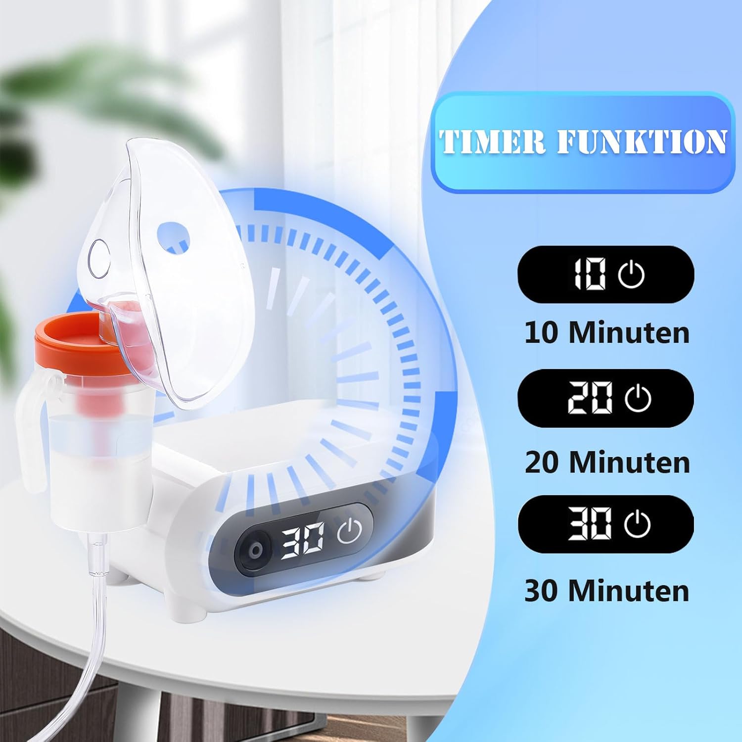 Detalle 2 de NEEMOSI Inhalationsgeräte 13,5 cm