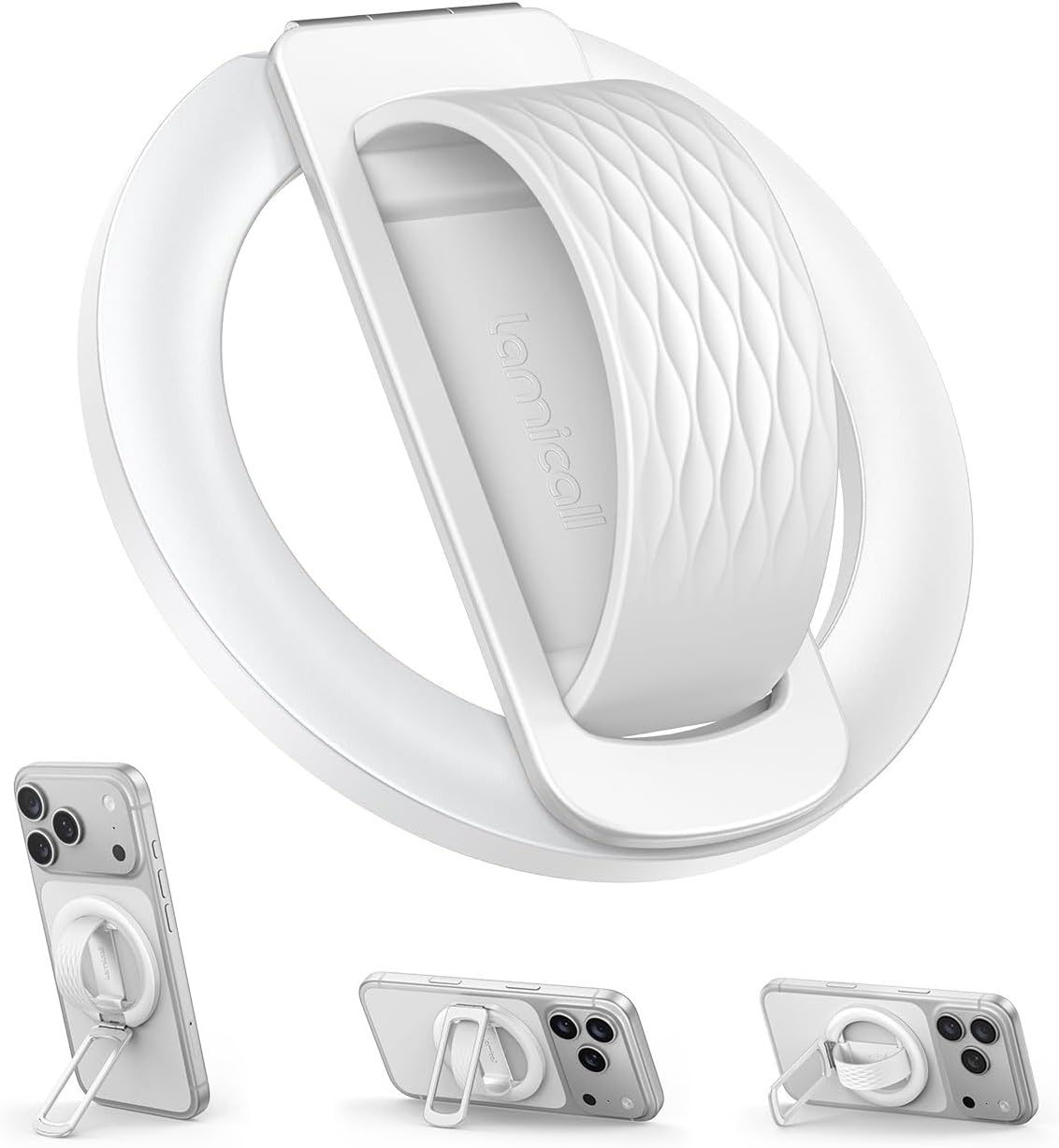 Detalle de Lamicall Magnetic Phone Grip with Silicone Loop