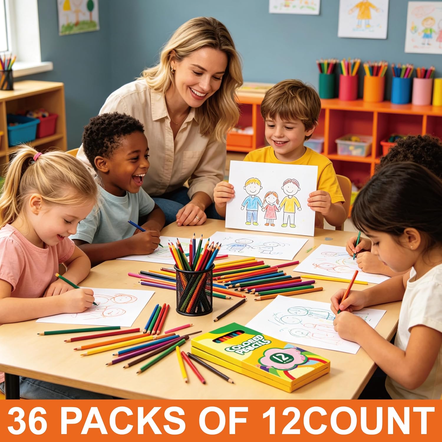 Detalle 2 de Colored Pencils 432-Count Set