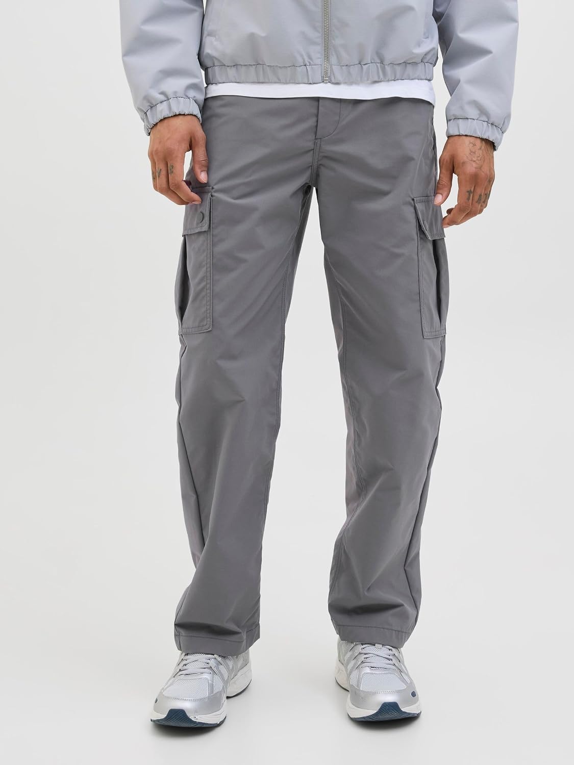 Detalle 2 de JACK & JONES Men's Jpstkarl Kurtis Snap Tech Cargo: Practical Everyday Cargo Trousers