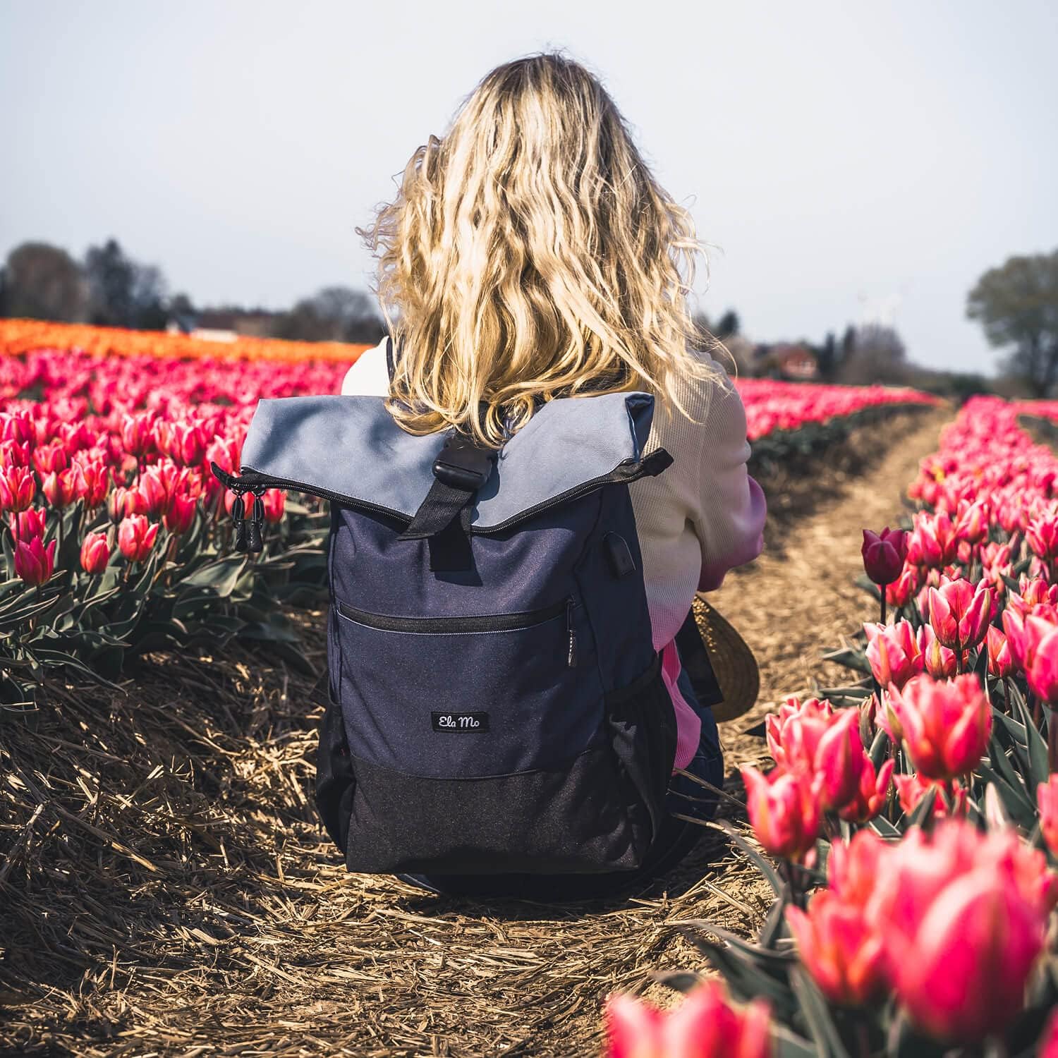 Thumbnail 1 de Ela Mo Rolltop Rucksack Nightblue 18–26 l