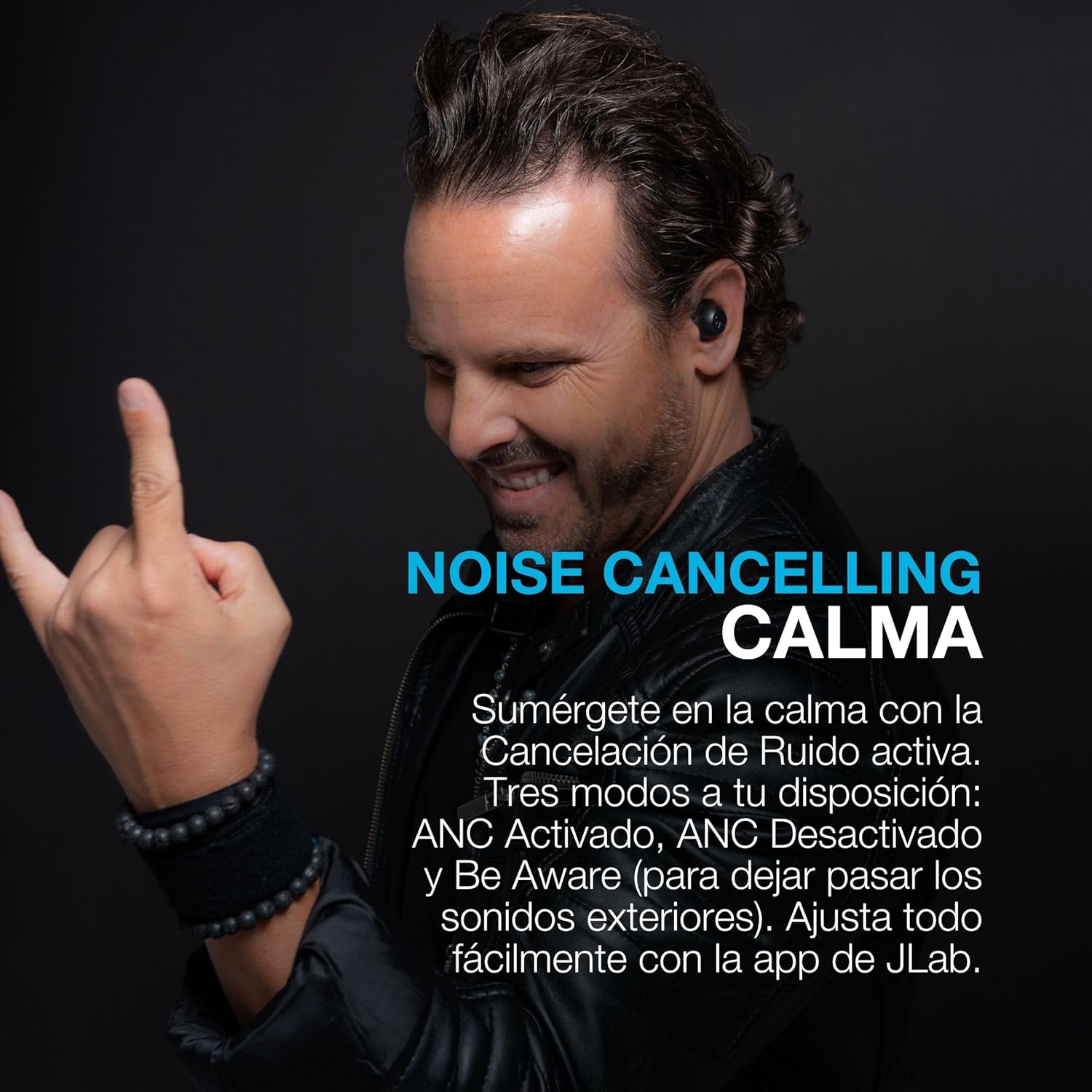 Thumbnail 1 de JLab Go Pop ANC: auricolari Bluetooth ANC con 24+ ore di autonomia e design compatto in color Fucsia