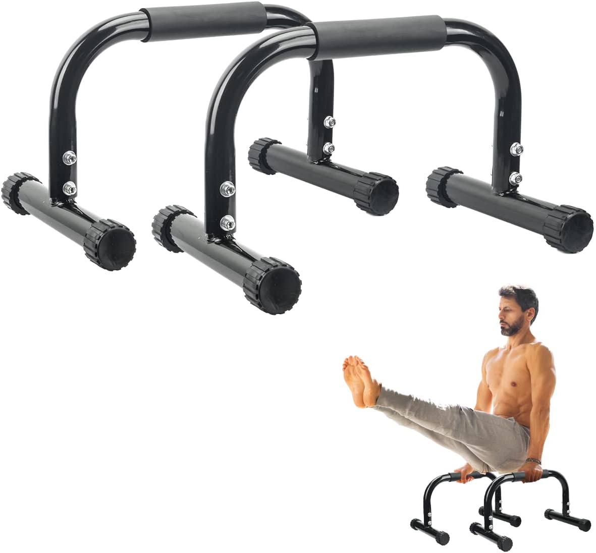 AmazeFan Parallettes Calisthenics-Barren für Zuhause 💪