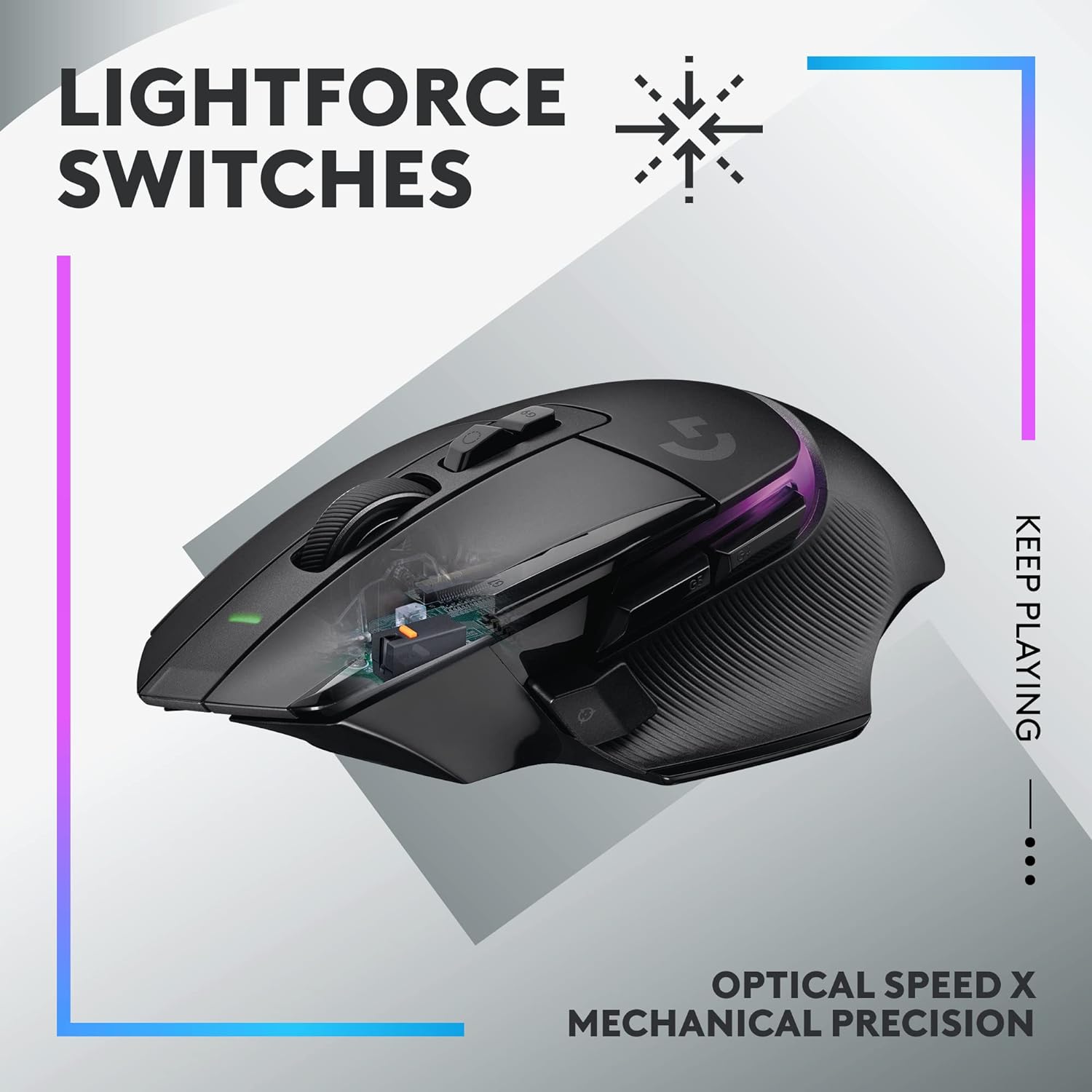 Thumbnail 1 de Logitech G G502 X PLUS Lightspeed Wireless RGB Gaming Mouse