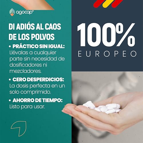 Thumbnail 6 de Colágeno Hidrolizado Puro + Ácido hialurónico enriquecido con Coenzima Q10 - Agocap Collagen Capsules 120