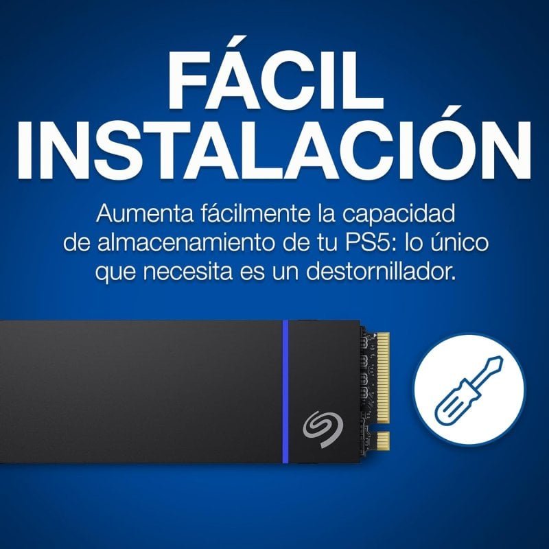 Thumbnail 2 de Seagate Game Drive PS5 2 TB para NVMe
